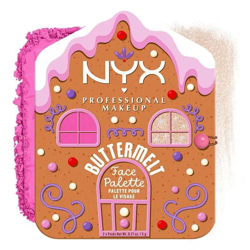 Holiday Buttermelt Face Palette NYX PROFESSIONAL MAKEUP | Pinalli