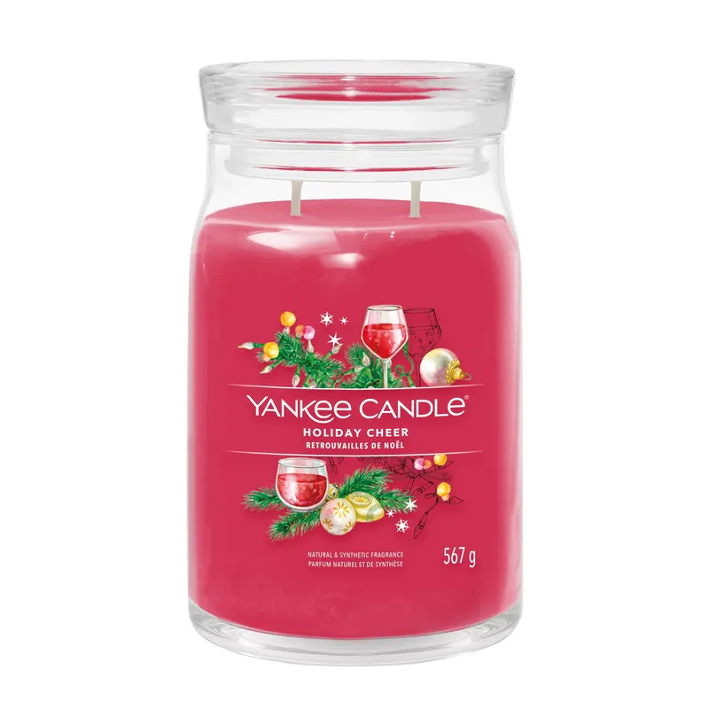 Holiday Cheer LARGE YANKEE CANDLE | Pinalli