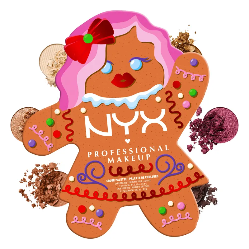 Holiday Gingerbaddie Palette NYX PROFESSIONAL MAKEUP | Pinalli