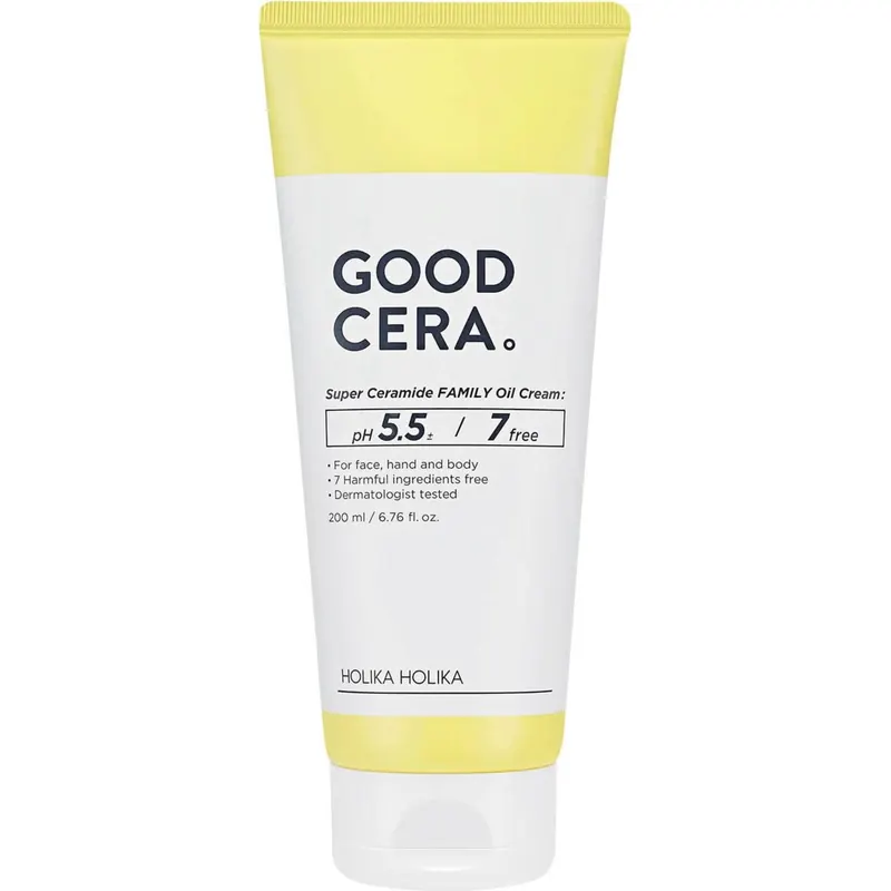 Holika Holika Good Cera Super Ceramide Family Oil Cream, 200 ml