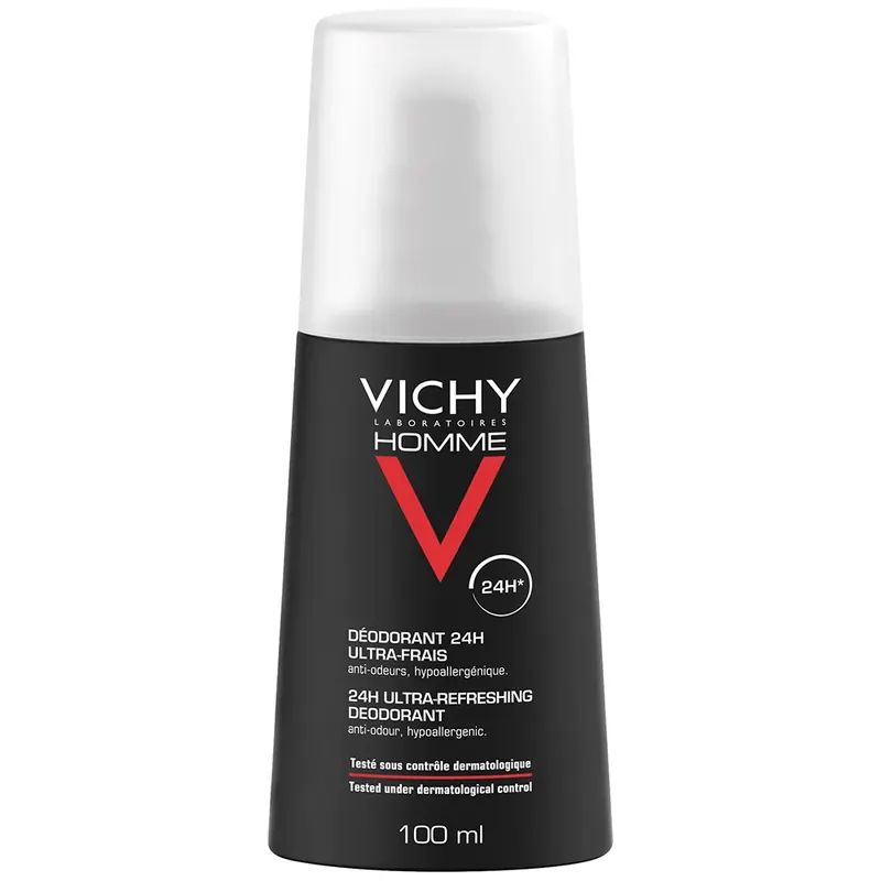 Homme Deodorante 24H ultra -fresco Spray VICHY | Pinalli