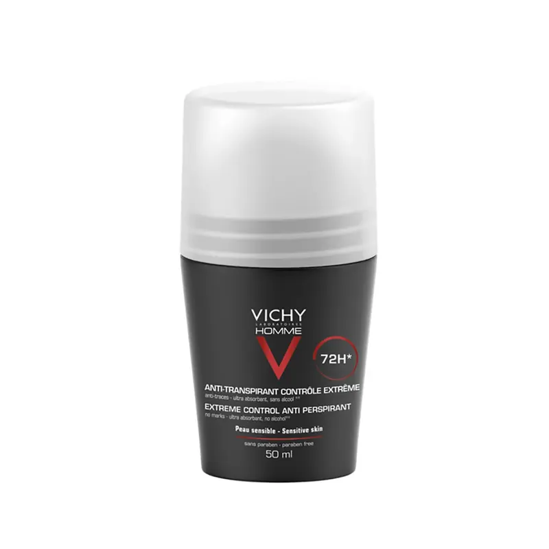 Homme Deodorante Antitraspirante controllo estremo 72H Roll On VICHY | Pinalli