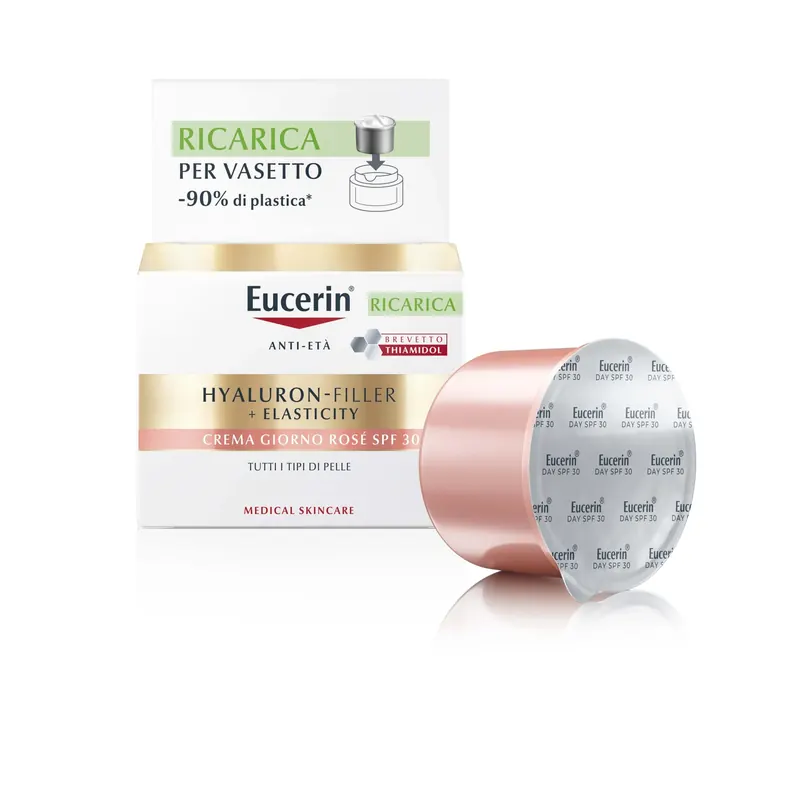 Hyaluron-Filler + Elasticity Crema Giorno Rosé SPF30 EUCERIN | Pinalli