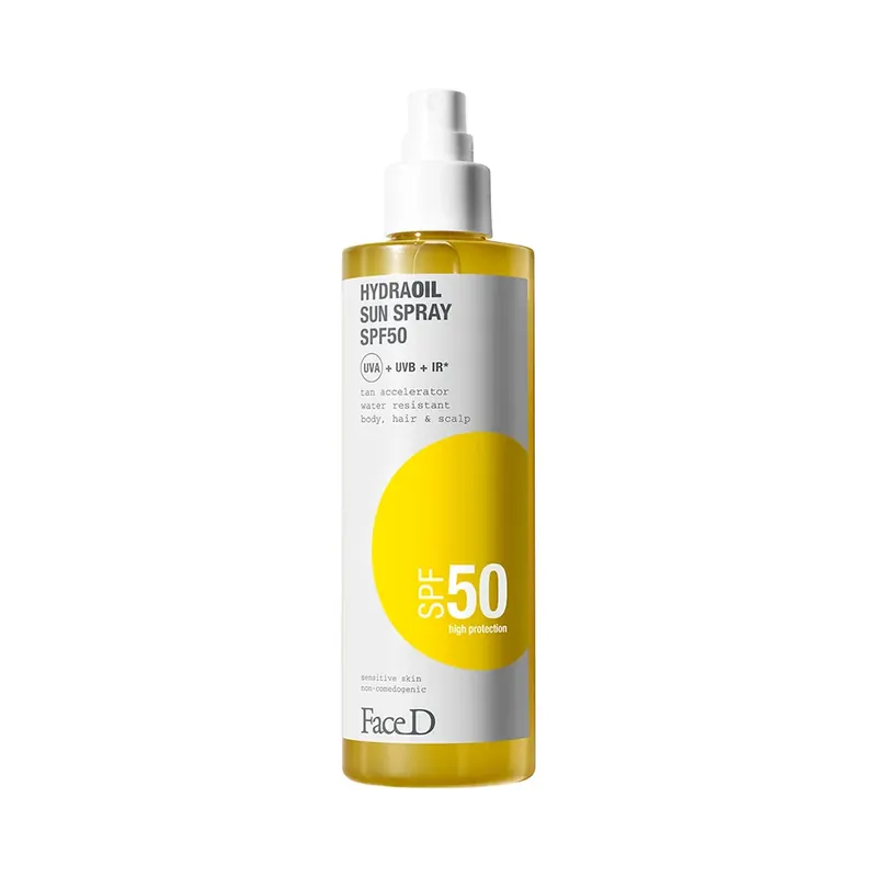 Hydraoil Spray Solare SPF50 200ml FACED | Pinalli
