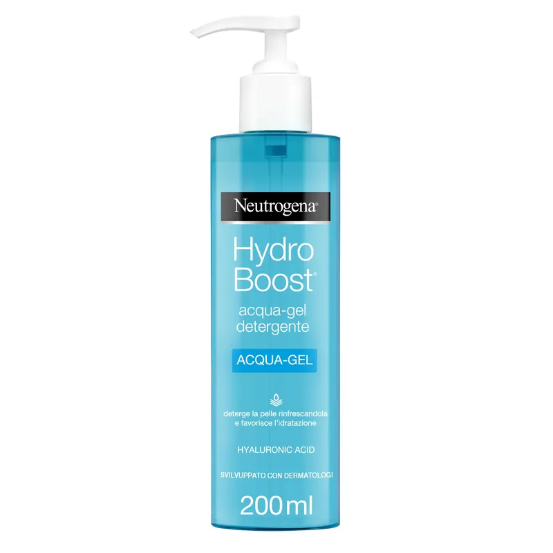 Hydro Boost Acqua-Gel Detergente 200ml NEUTROGENA | Pinalli