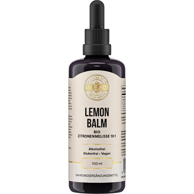 i like it clean Estratto di Melissa 10:1 (Lemon Balm), 100 ml