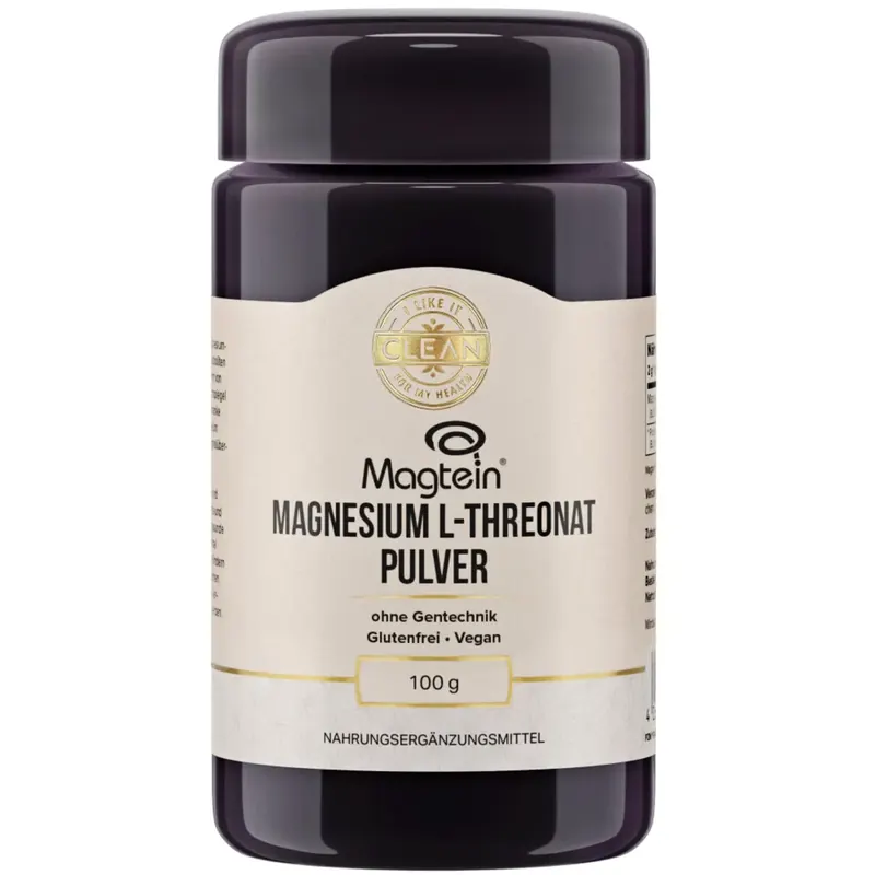 i like it clean Magnesio L-Treonato in Polvere, 100 g