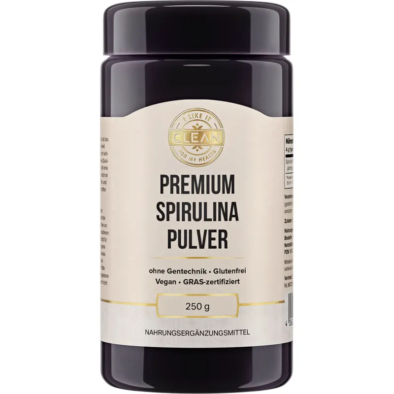 i like it clean Spirulina Premium in Polvere, 250 g