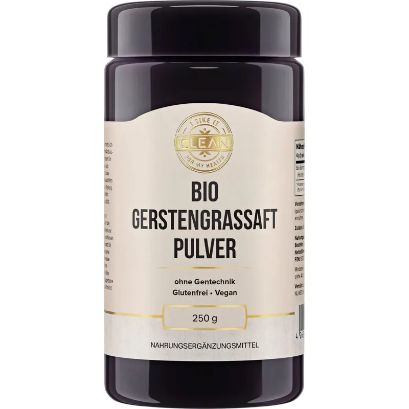 i like it clean Succo di Erba d'Orzo Bio in Polvere, 250 g