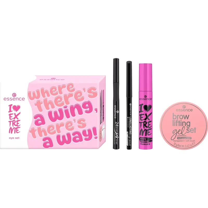 I LOVE EXTREME set occhi ESSENCE | Pinalli
