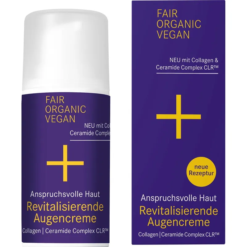 i+m Naturkosmetik Crema Occhi Rivitalizzante al Collagene, 15 ml