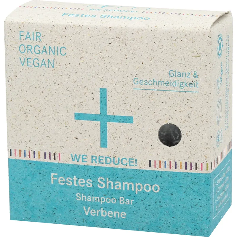 i+m Naturkosmetik WE REDUCE Verbena Shampoo Bar, 50 g