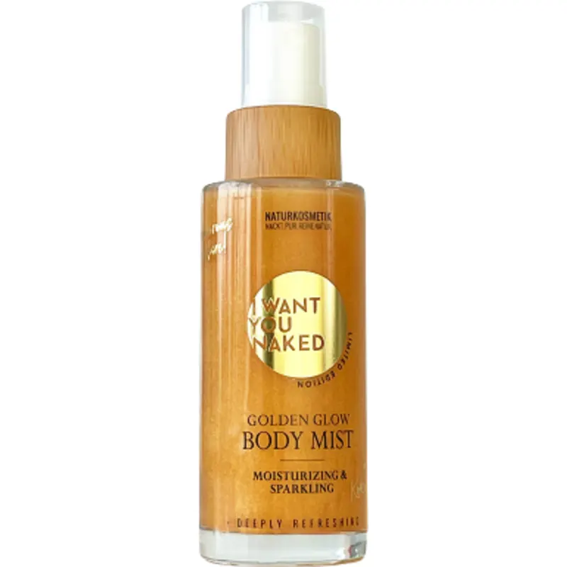 I WANT YOU NAKED Golden Glow Body Mist, 50 ml