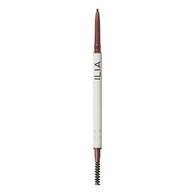 ILIA Beauty In Full Micro-Tip Brow Pencil, Soft Black (0,09 g)