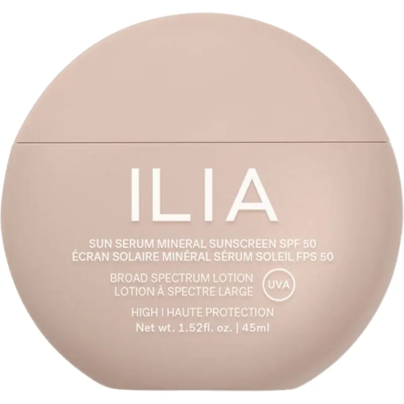 ILIA Beauty Sun Serum Mineral Sunscreen SPF 50, Light/Medium (45 ml)