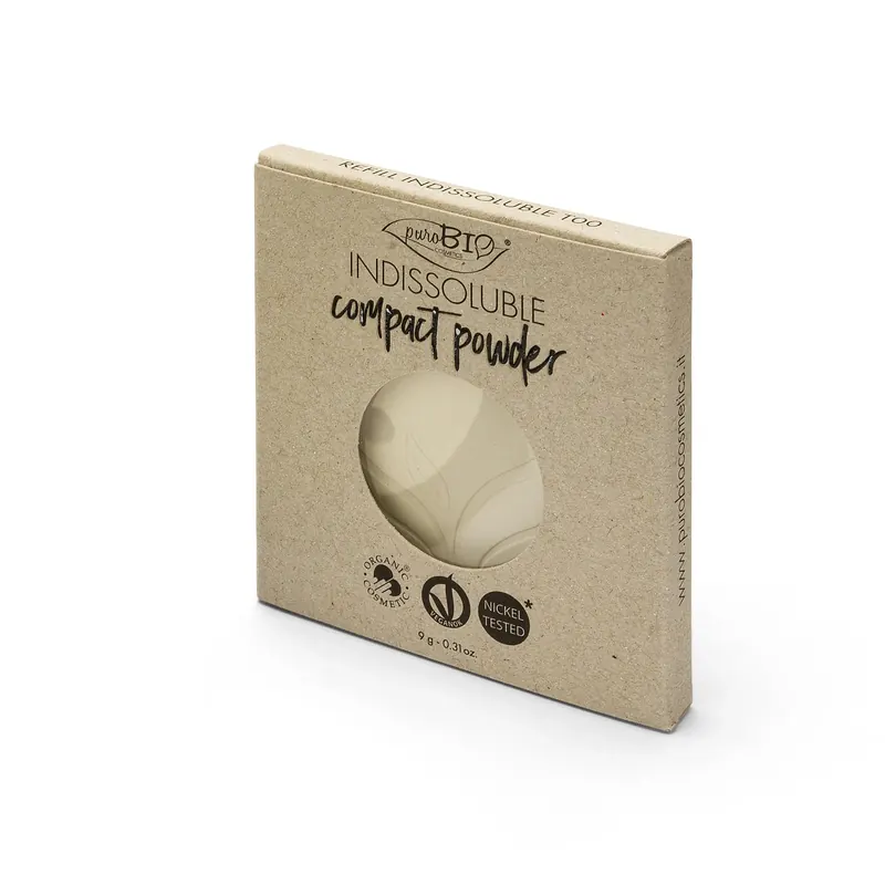 Indissoluble Compatta Cipria Refill T00 PUROBIO | Pinalli