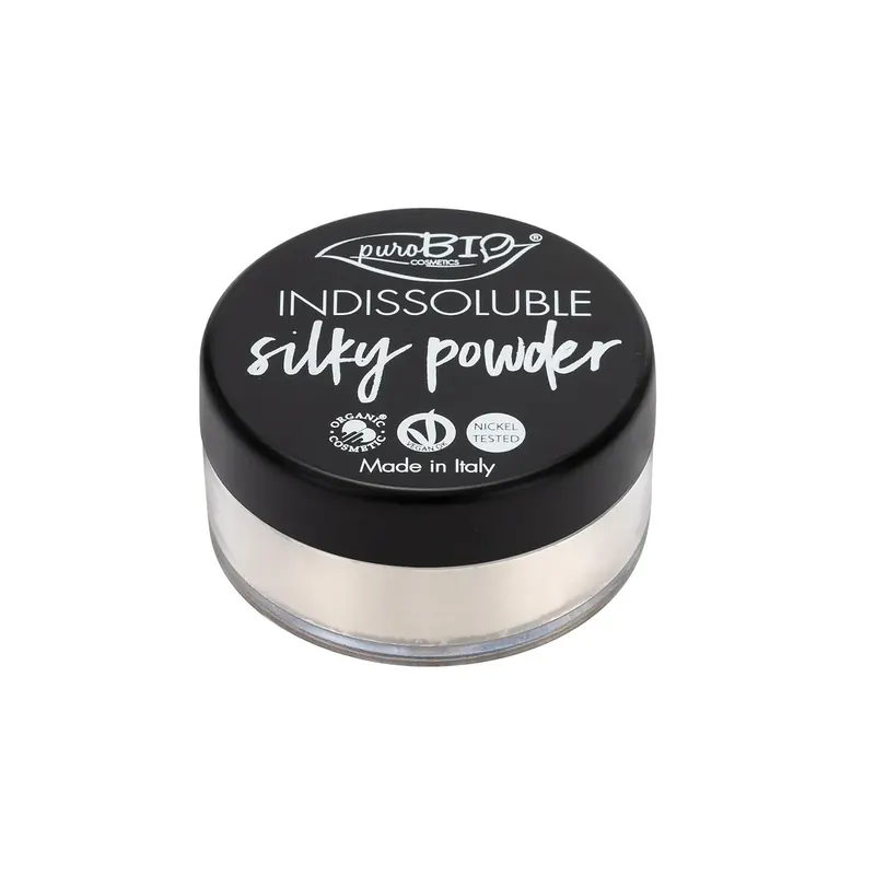 Indissoluble Silky Powder 01 Traslucida PUROBIO | Pinalli
