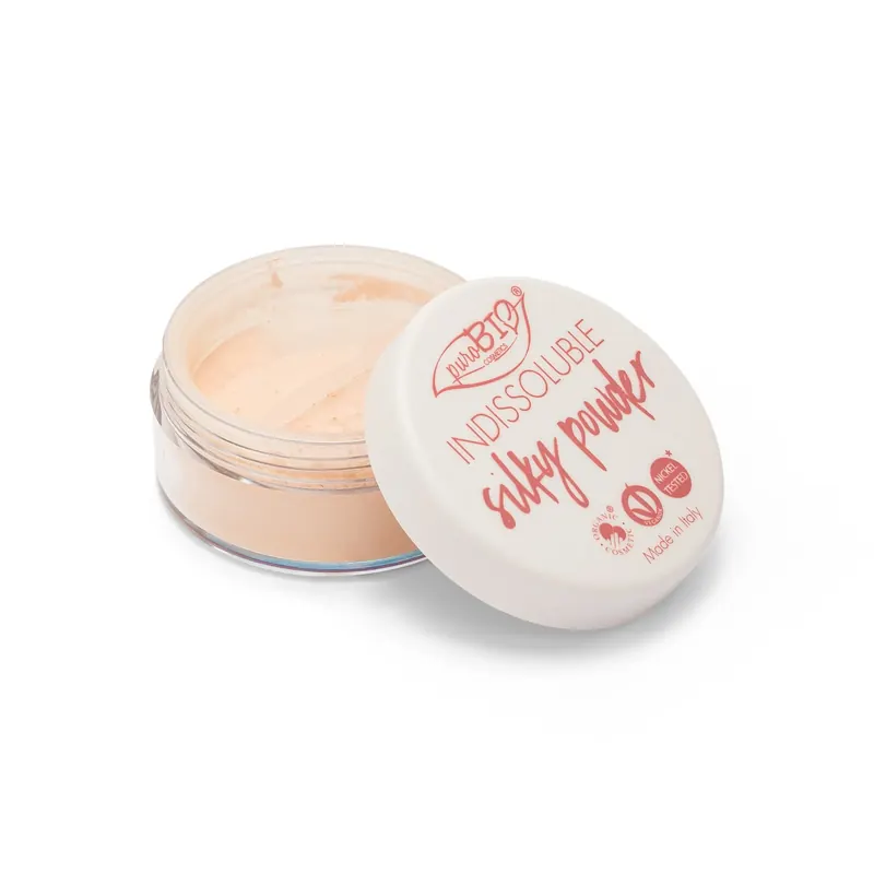 Indissoluble Silky Powder 02 Rosa Pesca PUROBIO | Pinalli