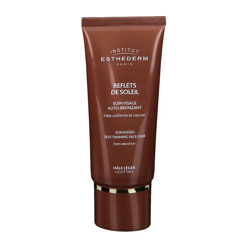 INSTITUT ESTHEDERM Reflets De Soleil Soin Visage Auto-Bronzant Hale Légere