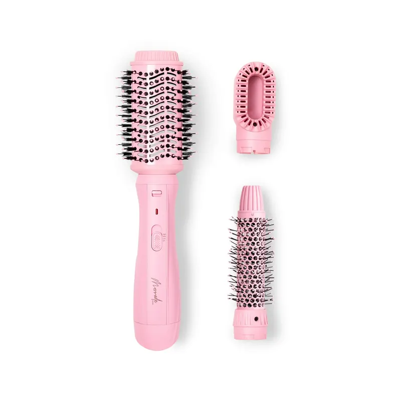 Interchangeable Blow Dry Brush Pink MERMADE HAIR | Pinalli
