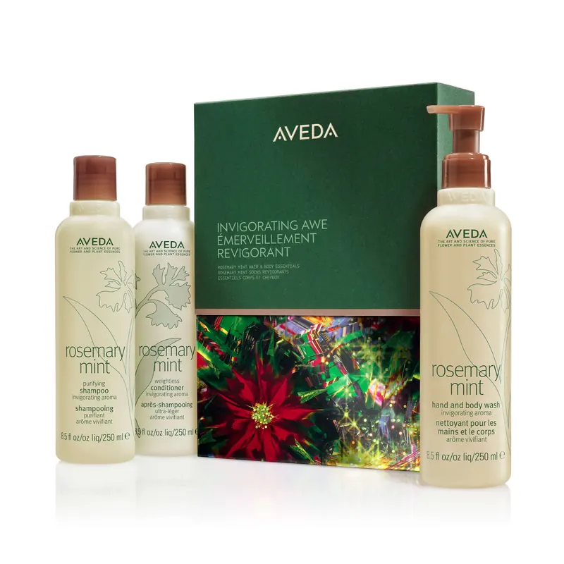 Invigorating Awe: Rosemary Mint Hair & Body Essentials AVEDA | Pinalli