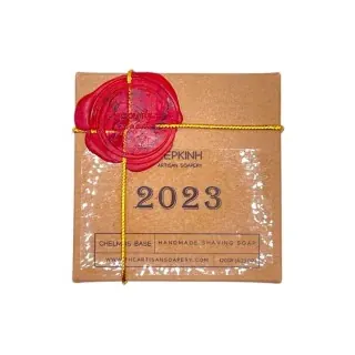 Jabón de afeitar artesanal KEPKINH 2023 base Chelmos 120gr