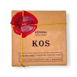 Jabón de afeitar artesanal KEPKINH Kos base Chelmos 120gr