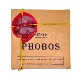 Jabón de afeitar artesanal KEPKINH Phobos base Chelmos 120gr