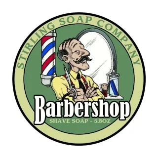 Jabón de afeitar artesanal STIRLING Barbershop 170ml