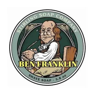 Jabón de afeitar artesanal STIRLING Ben Franklin 170ml