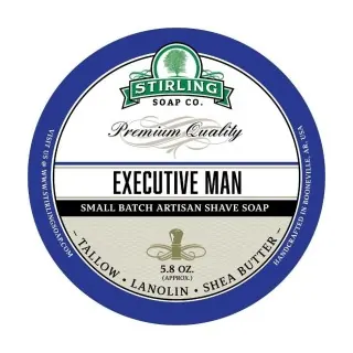 Jabón de afeitar artesanal STIRLING Executive Man 170ml