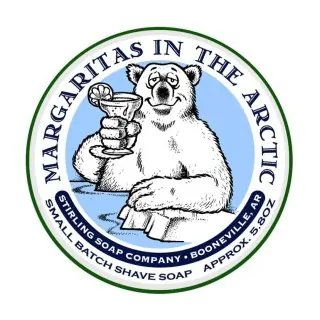 Jabón de afeitar artesanal STIRLING Margaritas in the Arctic 170ml