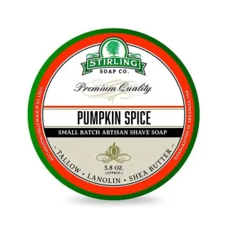 Jabón de afeitar artesanal STIRLING Pumpkin Spice 170ml