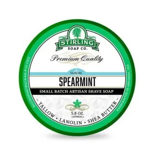 Jabón de afeitar artesanal STIRLING Spearmint 170ml