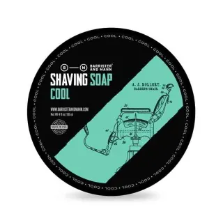 Jabón de afeitar BARRISTER and MANN Cool 118ml