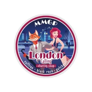 Jabón de afeitar MMGP London Calling base vegana 100g