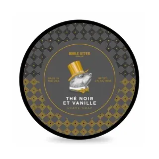 Jabón de afeitar NOBLE OTTER Thé Noir et Vanille 118ml