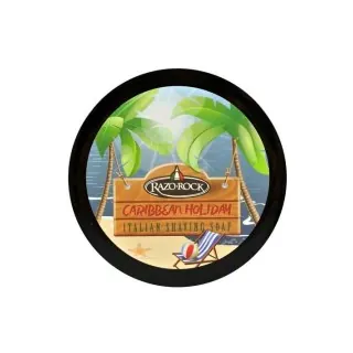 Jabón de afeitar RAZOROCK Caribbean holiday 150ml
