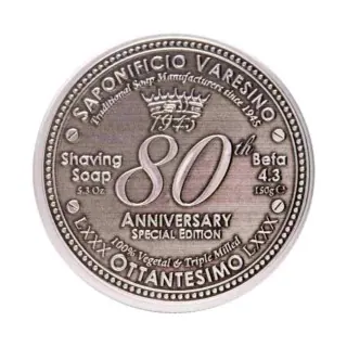 Jabón de afeitar SAPONIFICIO VARESINO 80 Aniversario Beta 4.3 150g