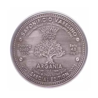 Jabón de afeitar SAPONIFICIO VARESINO cuenco aluminio Argania beta 4.3 150g