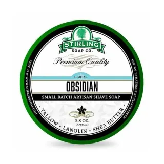 Jabón de afeitar STIRLING Glacial Obsidian 170ml