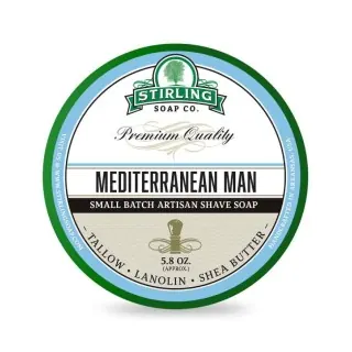 Jabón de afeitar STIRLING Mediterranean Man 170ml