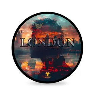 Jabón de afeitar WHOLLY KAW base Crème fraîche London 165gr