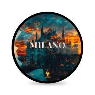 Jabón de afeitar WHOLLY KAW base Crème fraîche Milano 165gr