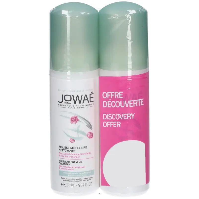 Jowae Mousse Micellare Struccante set da 2