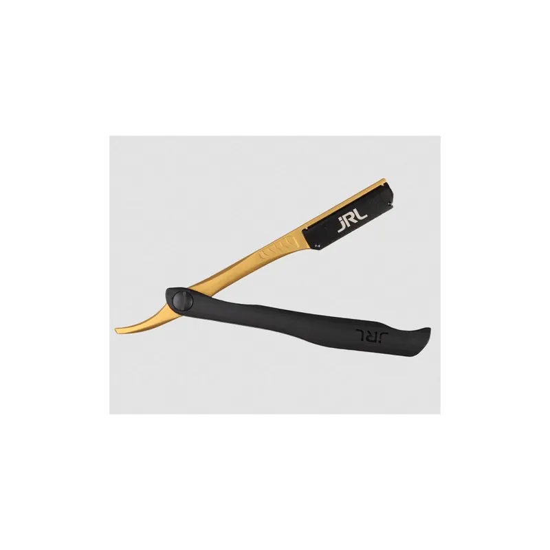 JRL Gold Magnetic Straight Edge Razor