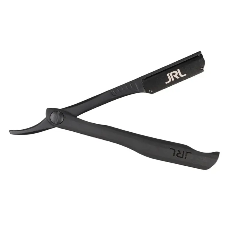 JRL rasoio a mano libera magnetico tipo shavette black in Metallo