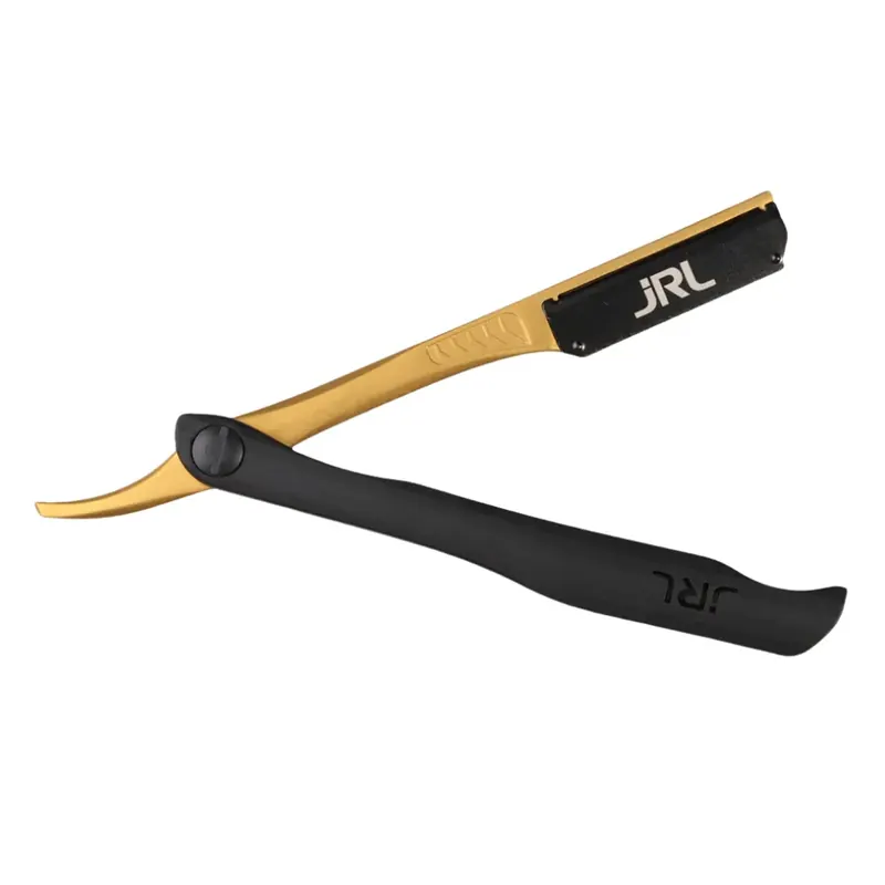 JRL rasoio a mano libera magnetico tipo shavette gold in Metallo