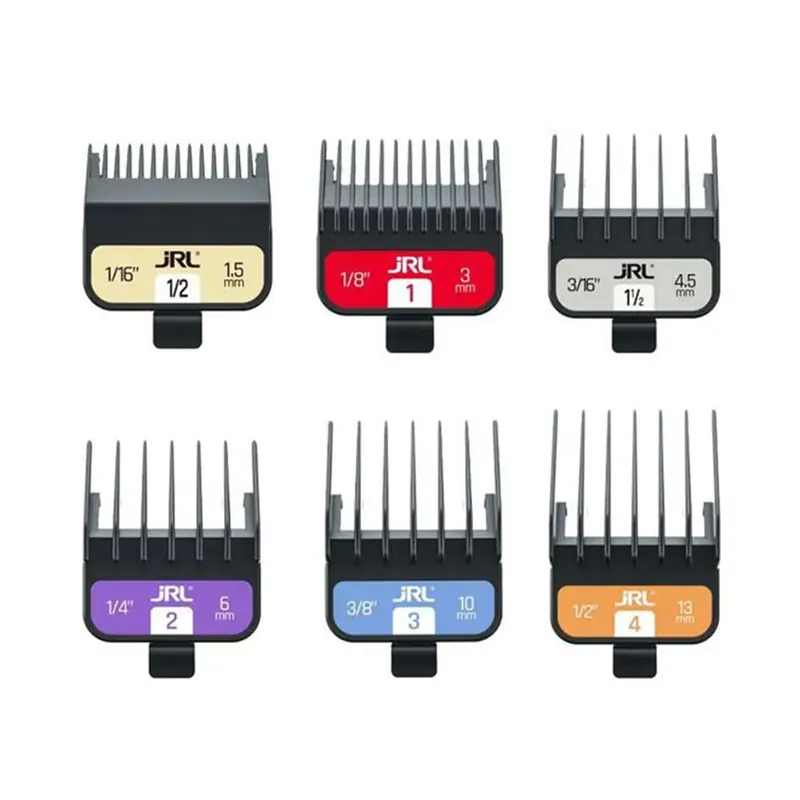 Jrl set pettini magnetici per tagliacapelli 2020C (1,5-3-4,5-6-10-13mm)