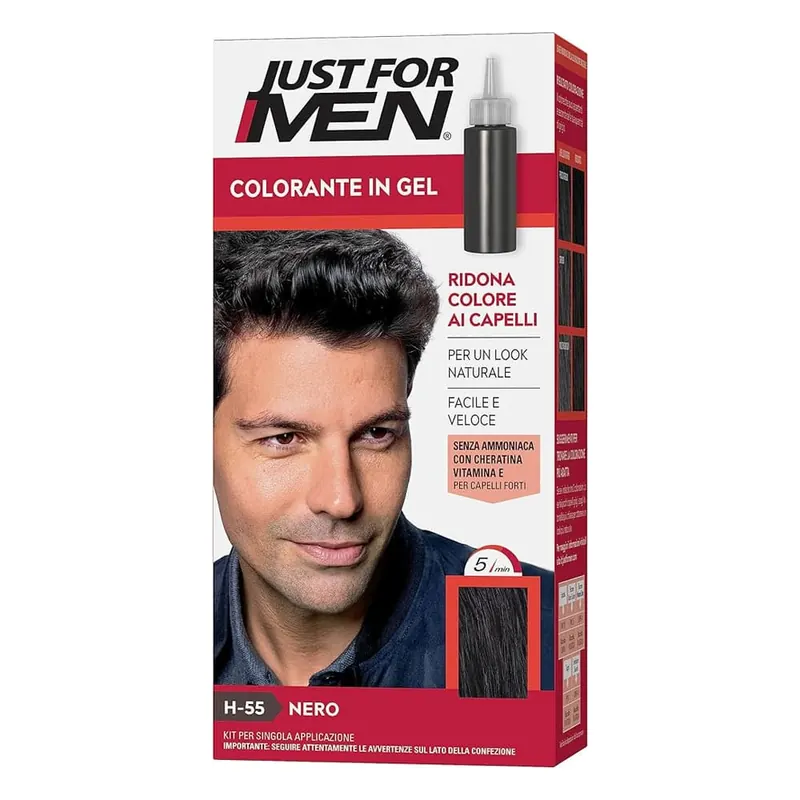 Just for Men colorante capelli uomo istantaneo nero H55